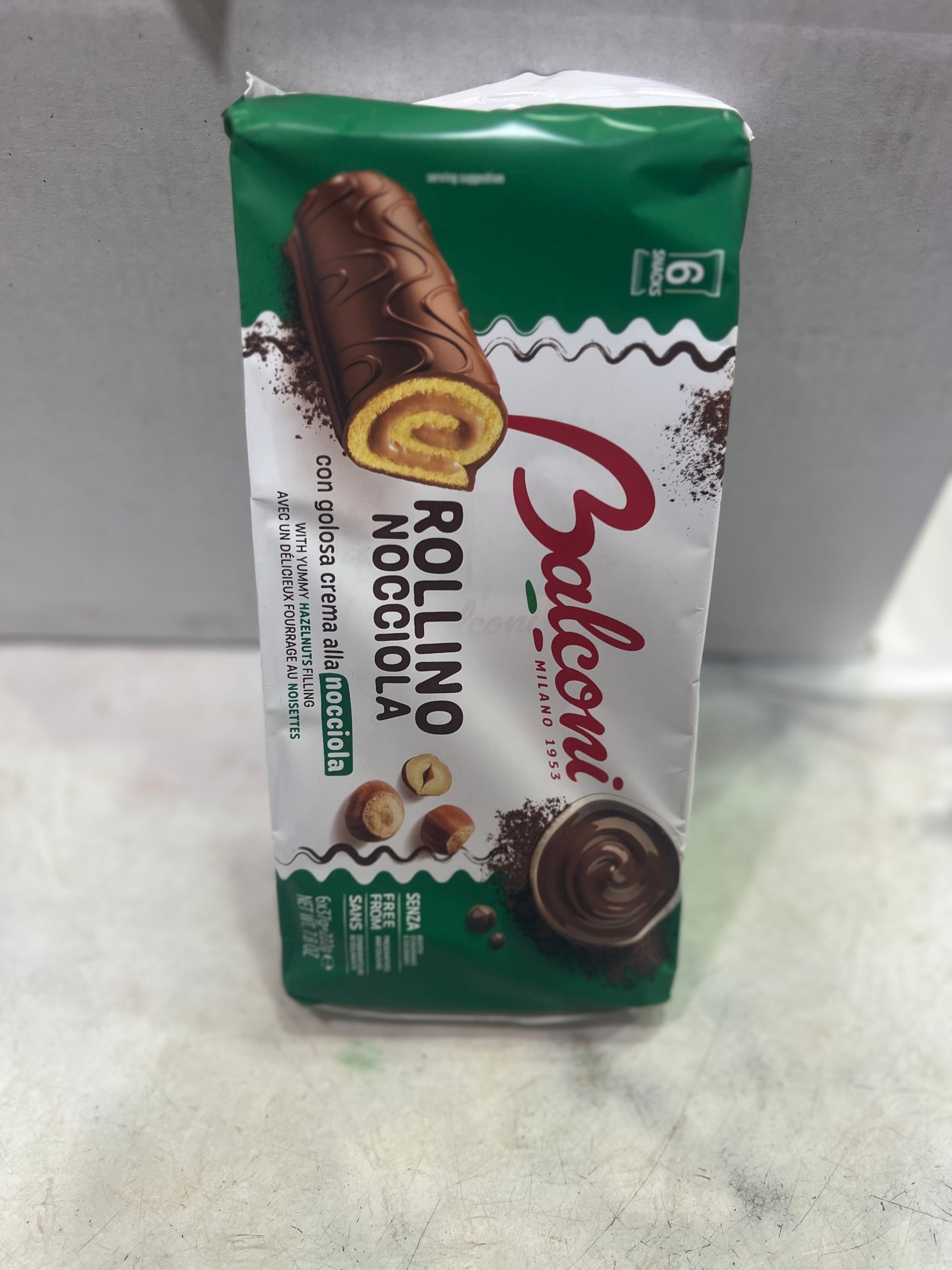 كيكة بلكوني رول