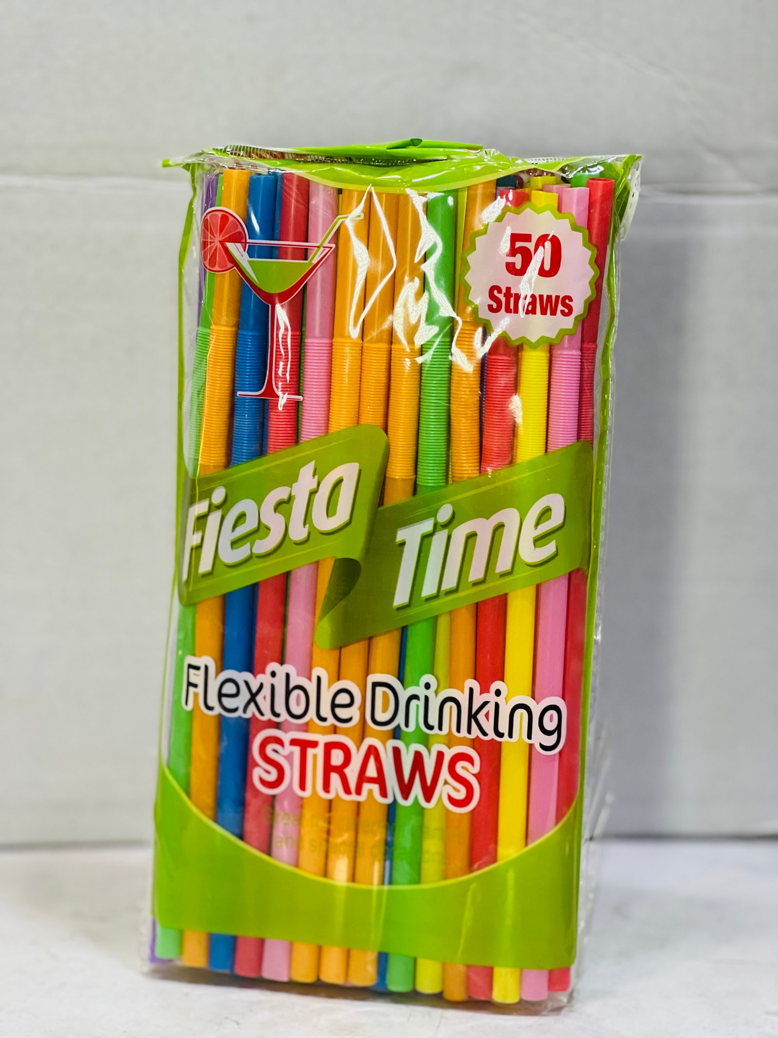 مصاص بلاستيك عبوة 50